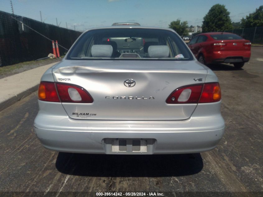 1999 Toyota Corolla Ve VIN: 2T1BR12EXXC234269 Lot: 39514242