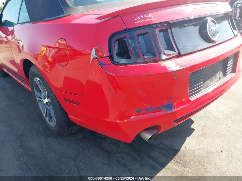 2014 Ford Mustang V6 Premium VIN: 1ZVBP8EM3E5311136 Lot: 39514250