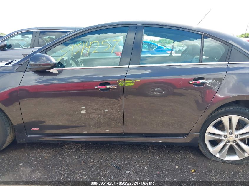 2015 Chevrolet Cruze Ltz VIN: 1G1PG5SB1F7185948 Lot: 39514257