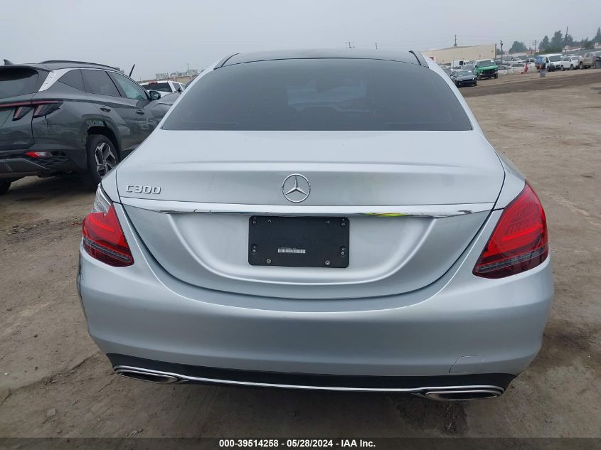 2021 Mercedes-Benz C 300 Sedan VIN: W1KWF8DB4MR614916 Lot: 39514258