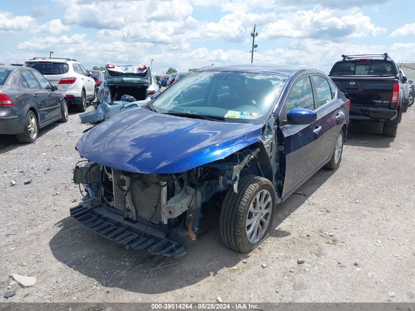 VIN 3N1AB7AP7KY291059 2019 NISSAN SENTRA SV