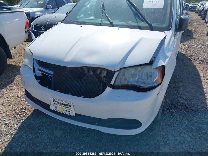 2C4RDGBG1ER323758 2014 Dodge Grand Caravan Se