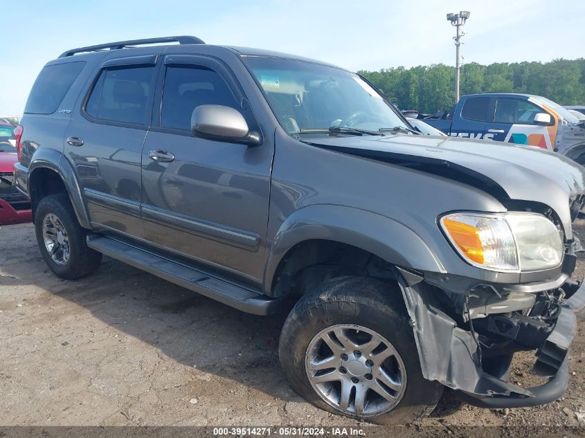 2006 Toyota Sequoia Limited V8 VIN: 5TDZT38A86S274985 Lot: 39514271