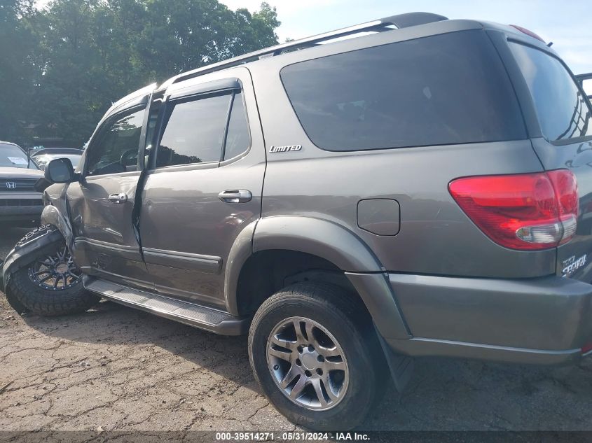 2006 Toyota Sequoia Limited V8 VIN: 5TDZT38A86S274985 Lot: 39514271