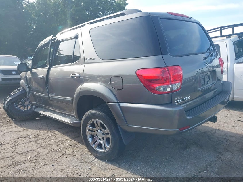 2006 Toyota Sequoia Limited V8 VIN: 5TDZT38A86S274985 Lot: 39514271