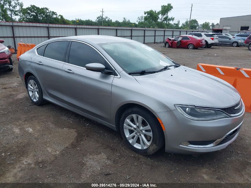 2017 Chrysler 200 Touring VIN: 1C3CCCFB5HN508563 Lot: 39514276