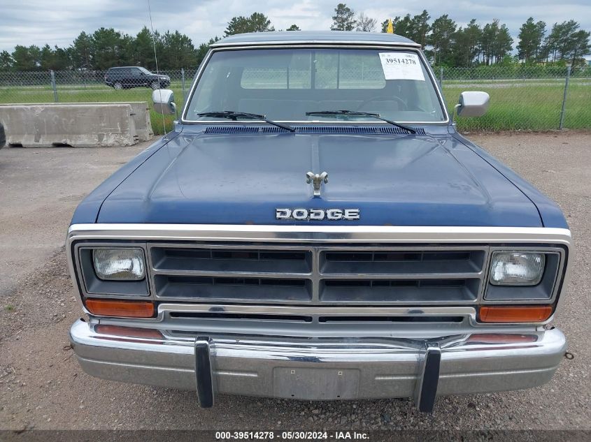 1990 Dodge D-Series D200/D250 VIN: 3B7KE23Z3LM050442 Lot: 39514278