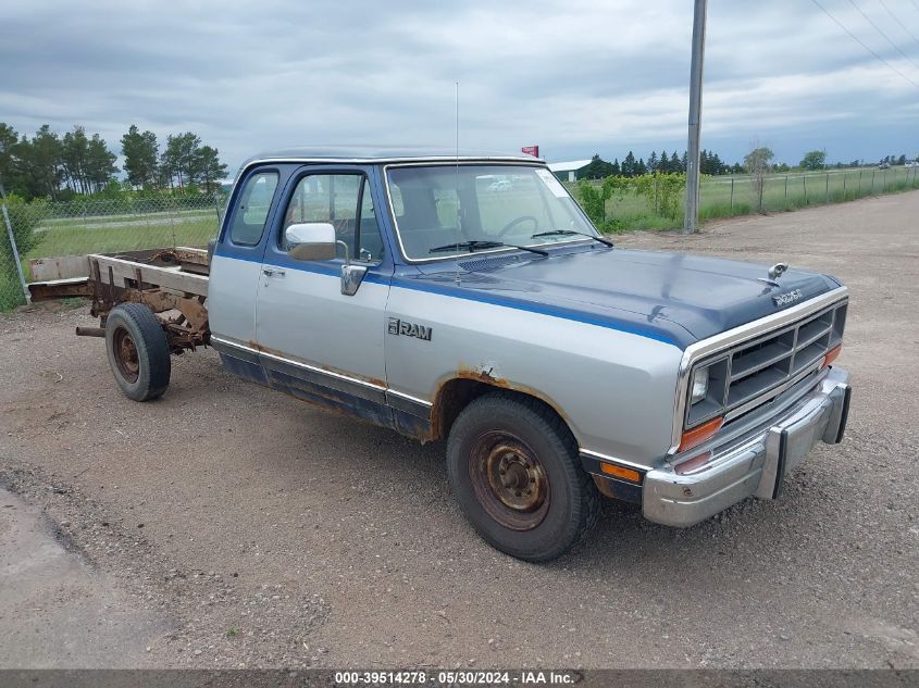 1990 Dodge D-Series D200/D250 VIN: 3B7KE23Z3LM050442 Lot: 39514278