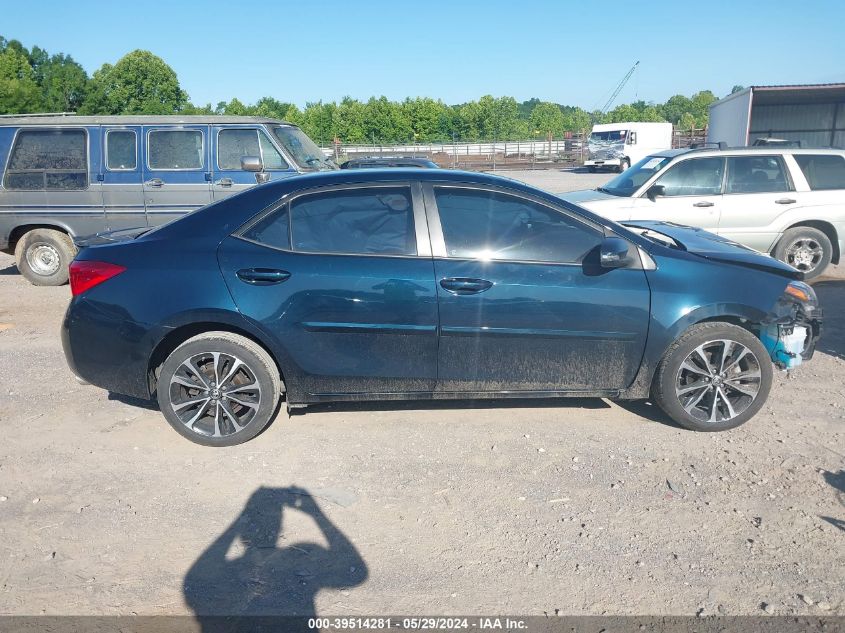 2019 TOYOTA COROLLA SE - 2T1BURHE4KC150140