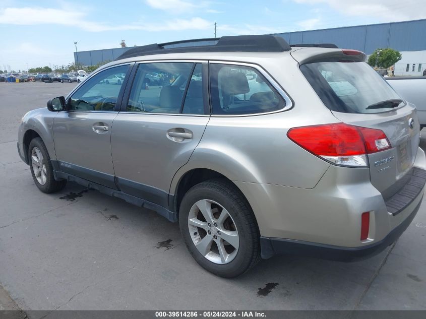 2014 Subaru Outback 2.5I VIN: 4S4BRBAC7E3247892 Lot: 39514286