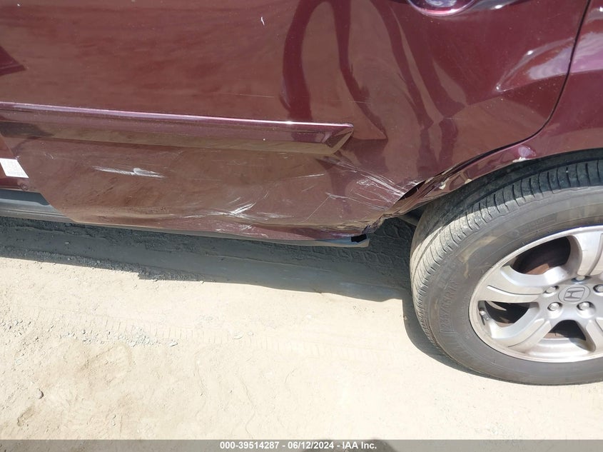 2015 Honda Pilot Ex-L VIN: 5FNYF4H5XFB076134 Lot: 39514287