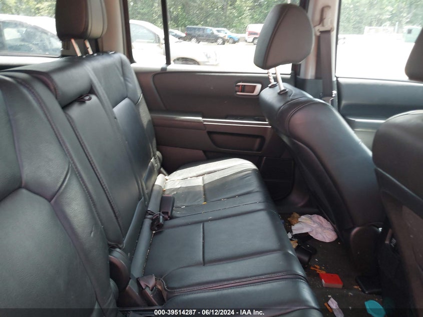 2015 Honda Pilot Ex-L VIN: 5FNYF4H5XFB076134 Lot: 39514287