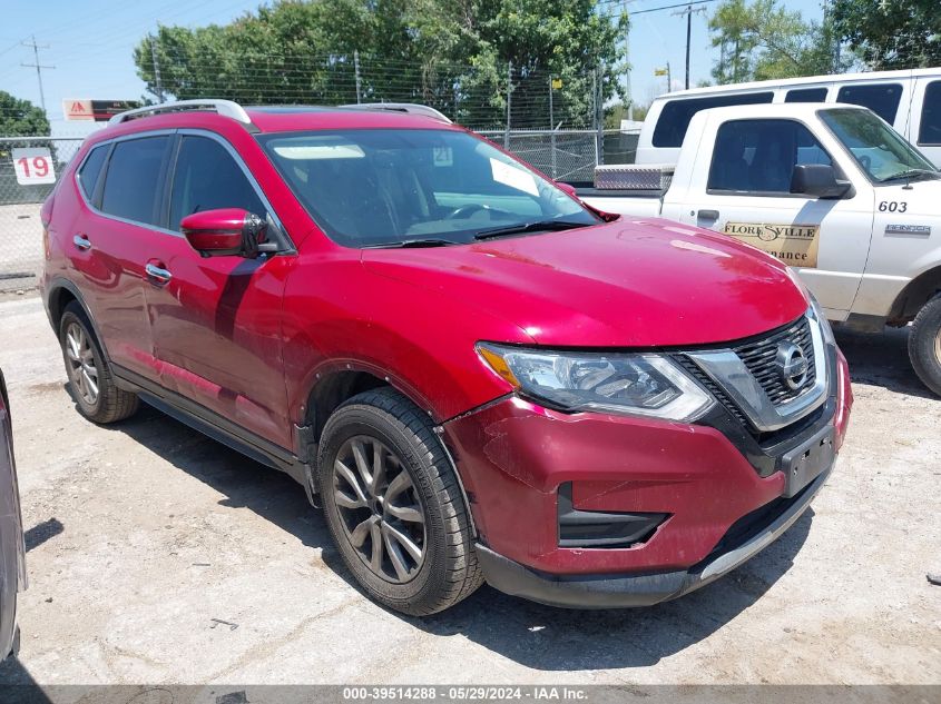 2017 Nissan Rogue Sv VIN: 5N1AT2MT4HC733864 Lot: 39514288