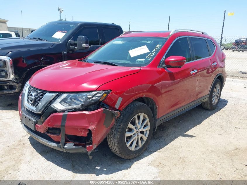 2017 Nissan Rogue Sv VIN: 5N1AT2MT4HC733864 Lot: 39514288