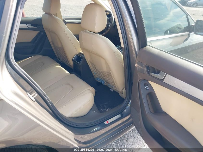 2014 Audi A4 2.0T Premium VIN: WAUAFAFLXEN031810 Lot: 39514299