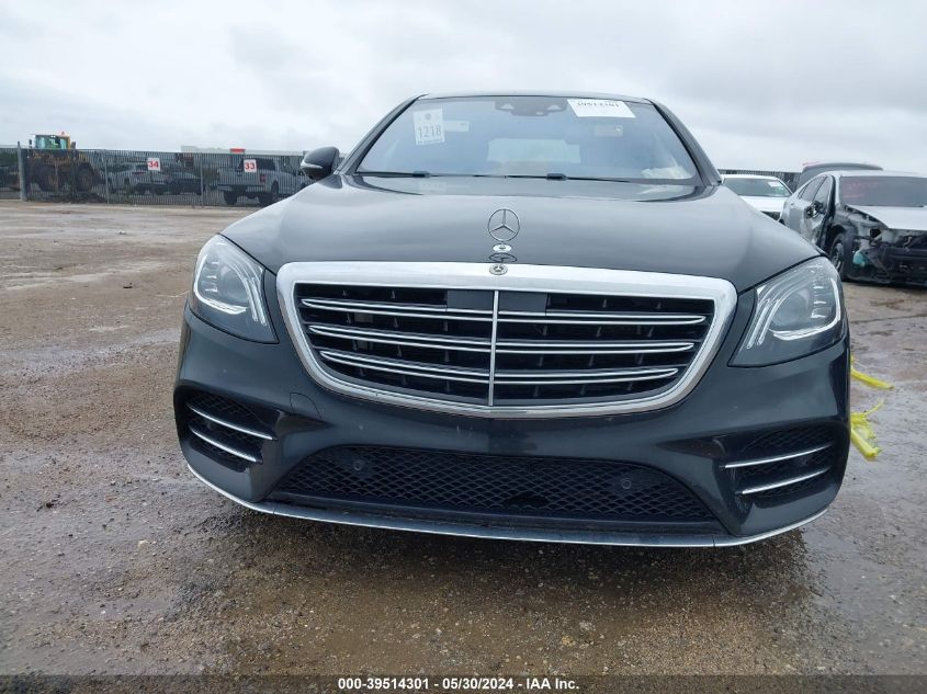 2019 Mercedes-Benz S 450 VIN: WDDUG6GB3KA479735 Lot: 39514301