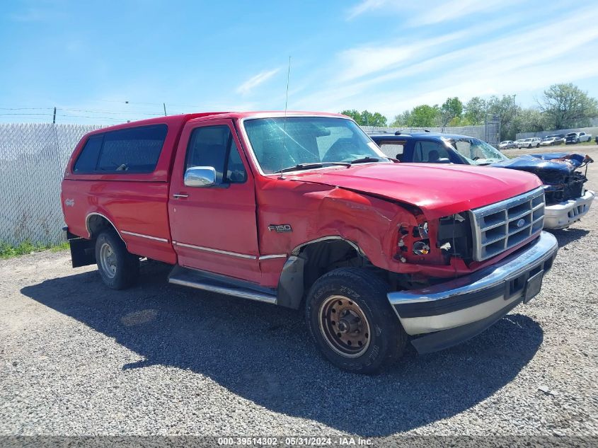 1996 Ford F150 VIN: 2FTEF14H4TCA21814 Lot: 39514302