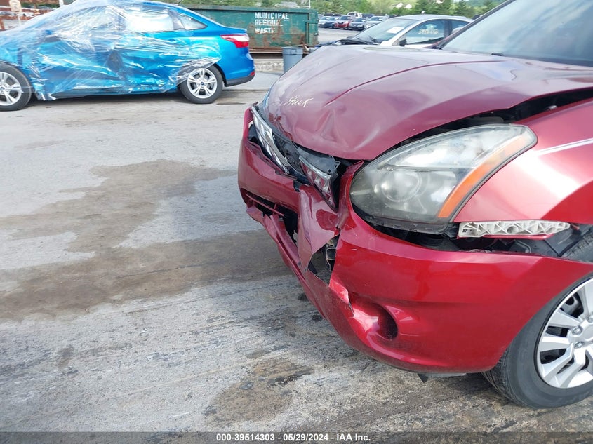 2014 Nissan Rogue Select S VIN: JN8AS5MV0EW707299 Lot: 39514303