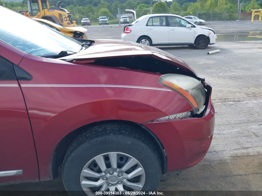 2014 Nissan Rogue Select S VIN: JN8AS5MV0EW707299 Lot: 39514303