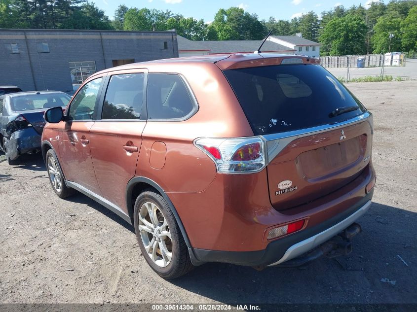 2015 Mitsubishi Outlander Se VIN: JA4AZ3A32FZ011987 Lot: 39514304