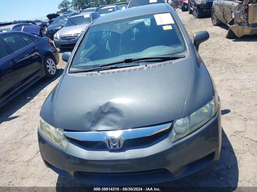 2010 Honda Civic Lx VIN: 2HGFA1F57AH548706 Lot: 39514310