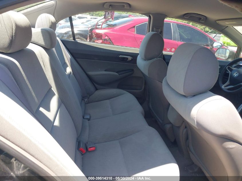 2010 Honda Civic Lx VIN: 2HGFA1F57AH548706 Lot: 39514310