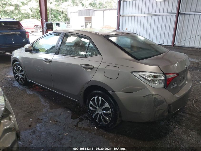 2014 Toyota Corolla Le VIN: 5YFBURHE4EP042847 Lot: 39514313