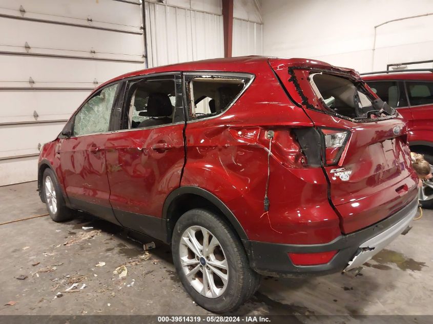 2017 Ford Escape Se VIN: 1FMCU0GD1HUC49983 Lot: 39514319