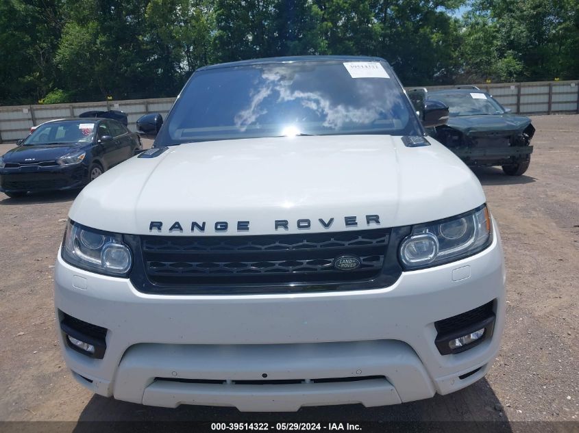 2016 Land Rover Range Rover Sport 5.0L V8 Supercharged/5.0L V8 Supercharged Dynamic VIN: SALWR2EF9GA565353 Lot: 39514322