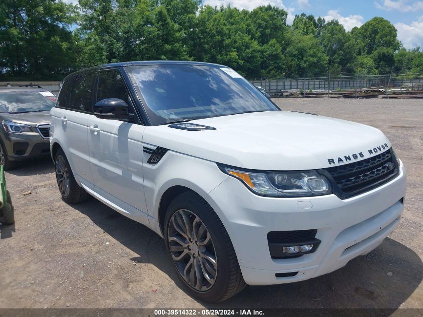 2016 Land Rover Range Rover Sport 5.0L V8 Supercharged/5.0L V8 Supercharged Dynamic VIN: SALWR2EF9GA565353 Lot: 39514322