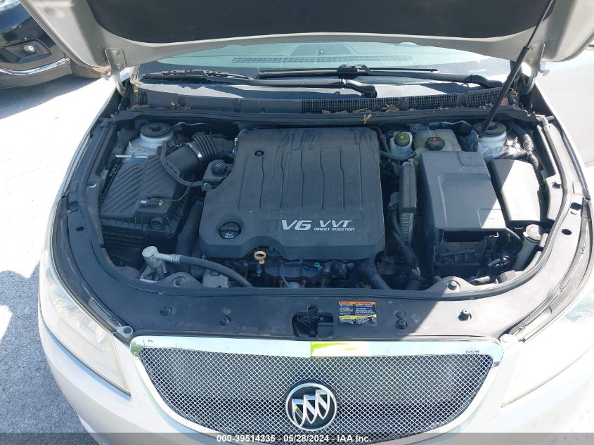 2010 Buick Lacrosse Cxl VIN: 1G4GC5EG7AF243744 Lot: 39514335