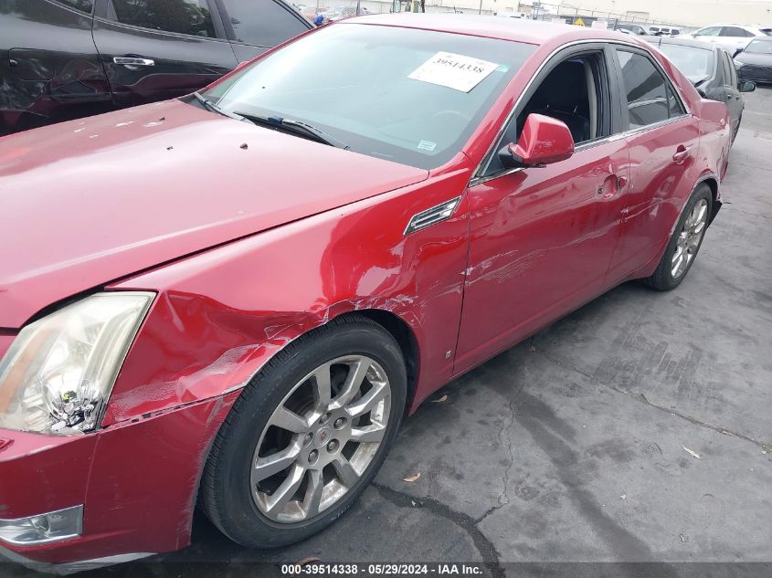 2009 Cadillac Cts Standard VIN: 1G6DV57V490102290 Lot: 39514338