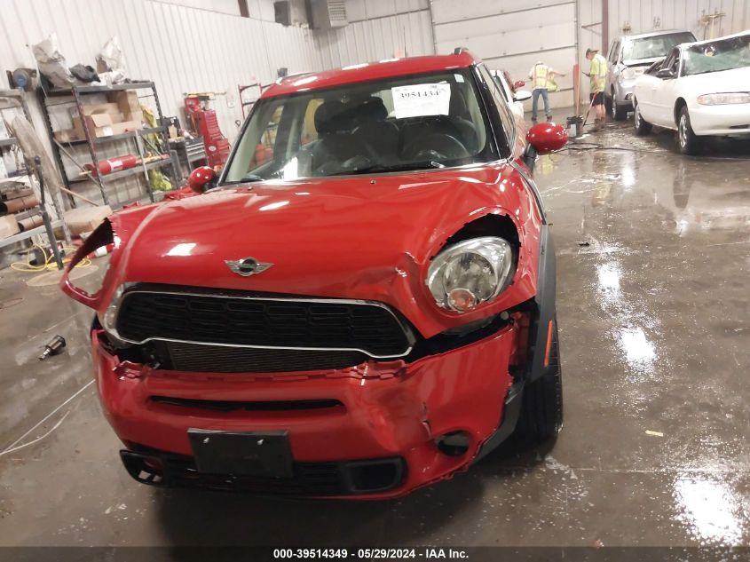 2013 Mini Countryman Cooper S VIN: WMWZC5C53DWP31752 Lot: 39514349