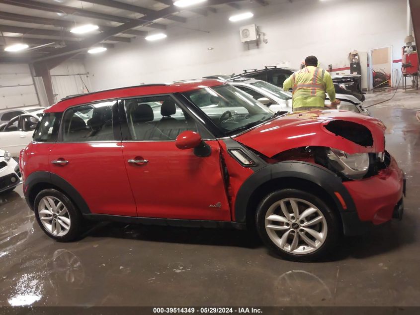 2013 Mini Countryman Cooper S VIN: WMWZC5C53DWP31752 Lot: 39514349