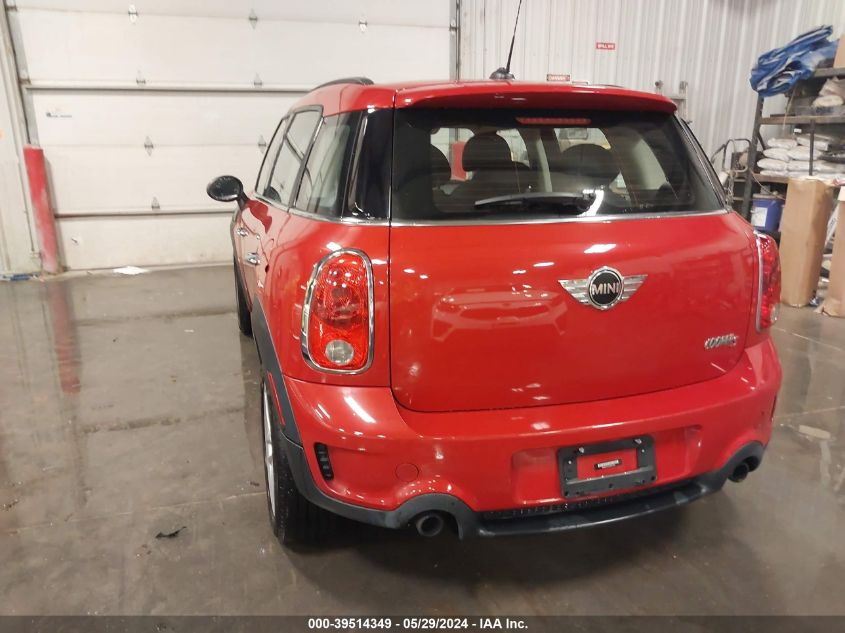 2013 Mini Countryman Cooper S VIN: WMWZC5C53DWP31752 Lot: 39514349