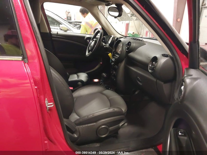 2013 Mini Countryman Cooper S VIN: WMWZC5C53DWP31752 Lot: 39514349