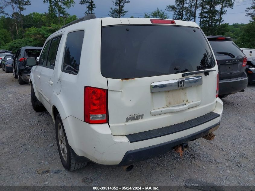 2011 Honda Pilot Ex-L VIN: 5FNYF3H50BB046385 Lot: 39514352