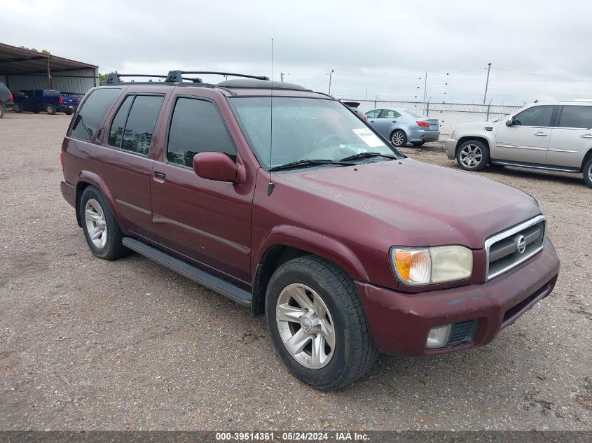 2002 Nissan Pathfinder Le VIN: JN8DR09X52W662796 Lot: 39514361