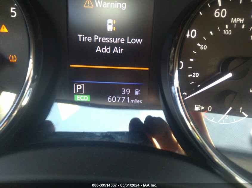 2018 Nissan Rogue Sv VIN: KNMAT2MV5JP612300 Lot: 39514367