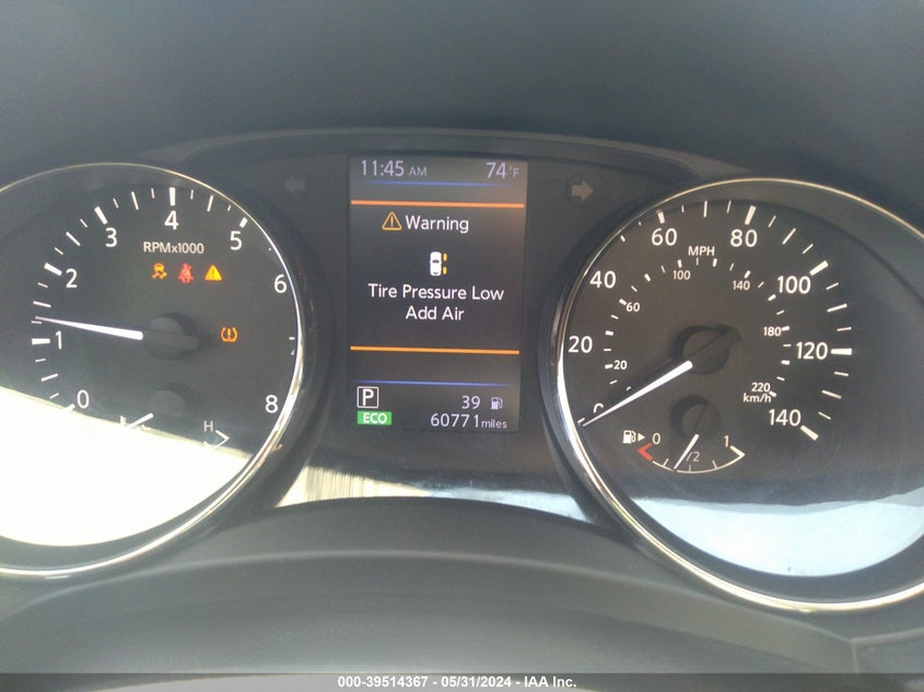 2018 Nissan Rogue Sv VIN: KNMAT2MV5JP612300 Lot: 39514367