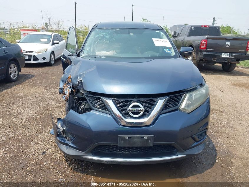 2015 Nissan Rogue S VIN: 5N1AT2ML3FC864054 Lot: 39514371