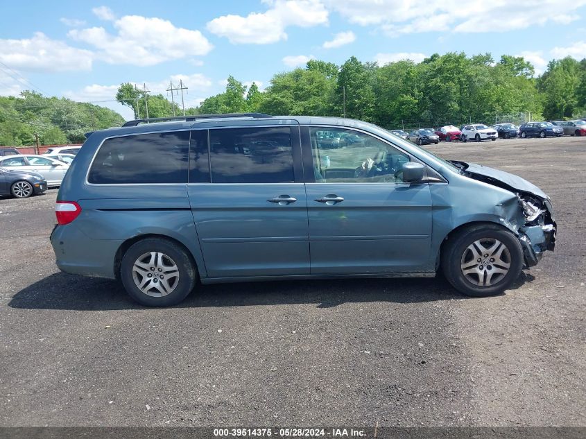 2005 Honda Odyssey Ex-L VIN: 5FNRL38745B073723 Lot: 39514375