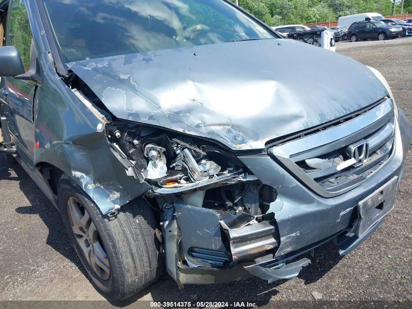 2005 Honda Odyssey Ex-L VIN: 5FNRL38745B073723 Lot: 39514375