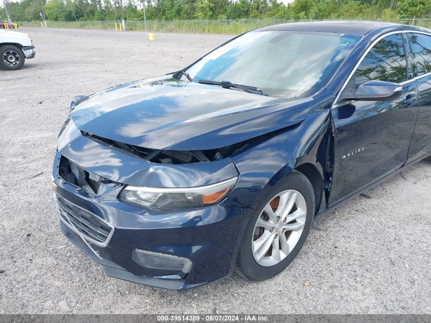 2018 Chevrolet Malibu Lt VIN: 1G1ZD5ST5JF154713 Lot: 39514389