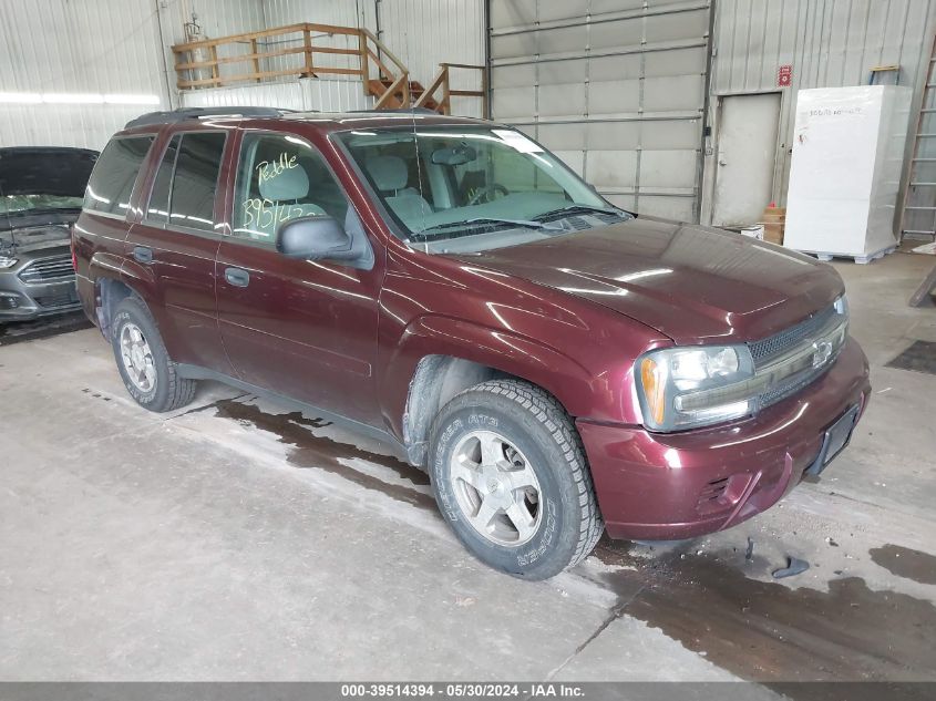 2006 Chevrolet Trailblazer Ls VIN: 1GNDT13S762313014 Lot: 39514394