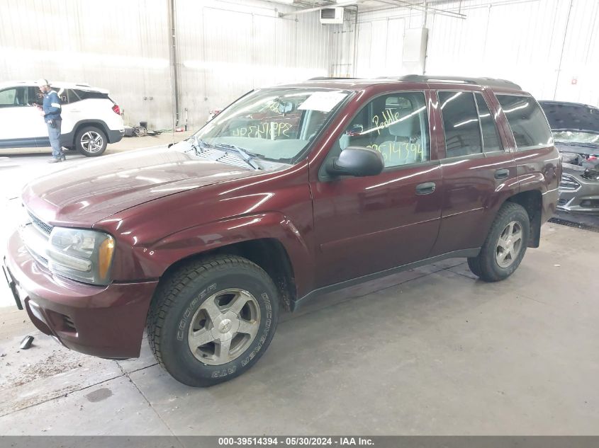 2006 Chevrolet Trailblazer Ls VIN: 1GNDT13S762313014 Lot: 39514394