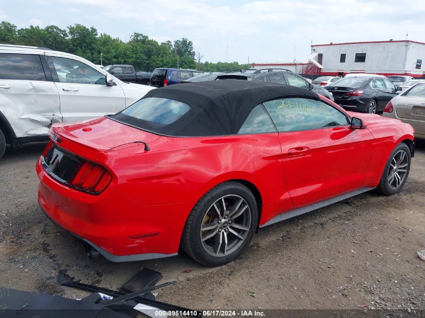 2016 FORD MUSTANG ECOBOOST PREMIUM - 1FATP8UH2G5217222