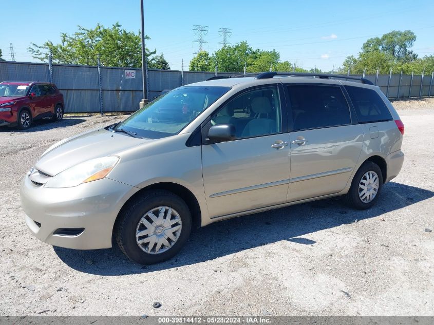 2008 Toyota Sienna Le VIN: 5TDZK23C28S197829 Lot: 39514412