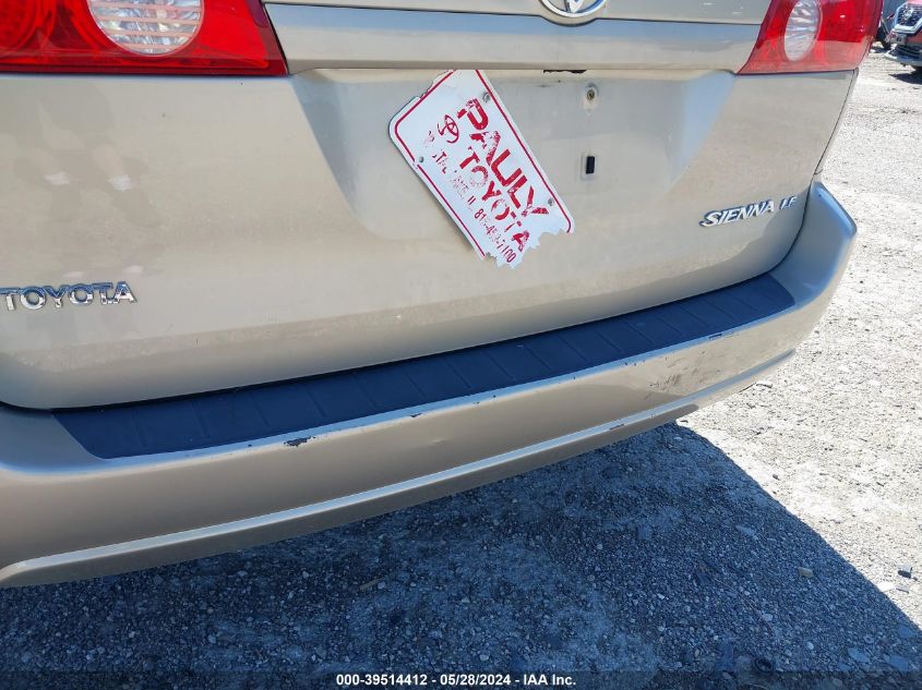 2008 Toyota Sienna Le VIN: 5TDZK23C28S197829 Lot: 39514412