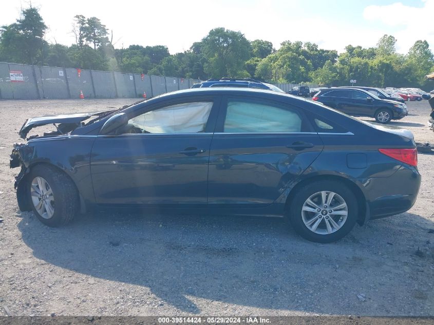 2013 Hyundai Sonata Gls VIN: 5NPEB4AC1DH559906 Lot: 39514424